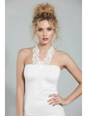 Falcons Lace Strapless Tank Top B378