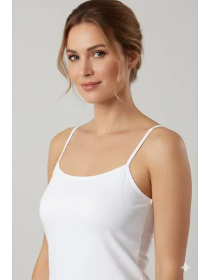 Şahinler İp Askılı Düz Atlet B001