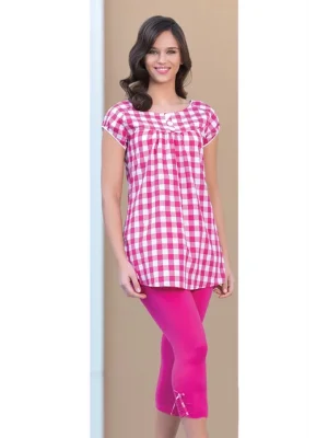 Şahinler Womens Leggings Pajama Set 21416