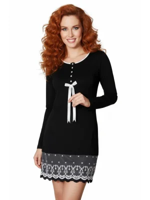 Şahinler Kadın Zakkum Dantelli Gecelik 21809