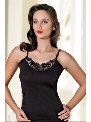 Falcon Motif String Strap Tank Top B080