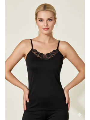 Falcon Motif String Strap Tank Top B080