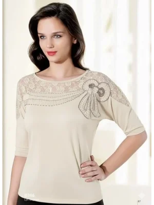 Şahinler Nakışlı Yarım Kol Atlet B366