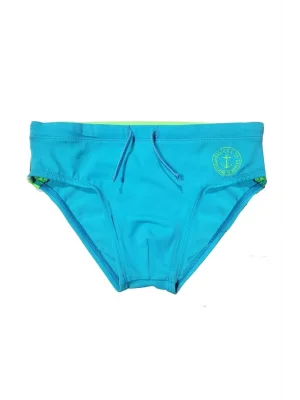 Sunset Turkuaz Erkek Çocuk Slip Mayo