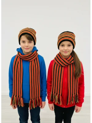 Taraftar Atkı Bere Sarı Kırmızı