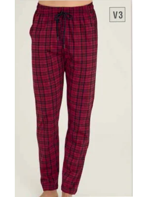 TEK ALT KARELİ DESEN PANTALON KLY 306