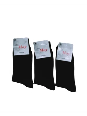 Ucuz Erkek Çorabı Siyah 12 Adet