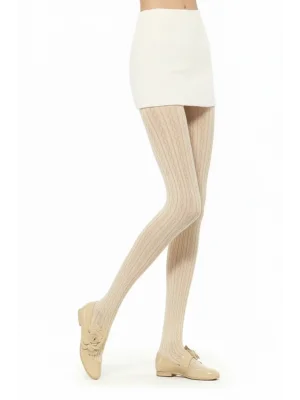 Vog Kadın Kalın Desenli Külotlu 711 Kahve