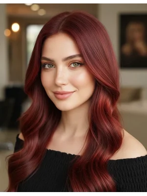 Akos Strawberry Red Hair Dye 7.52 5 Pieces +5 Pieces Oxidant
