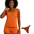 Clear Womens Printed Shorts Set 3Piece 2412