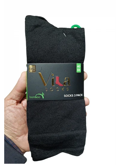 Vila Erkek 3lü Bambu Çorap