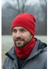 Yeni Sezon Unisex Sonbahar ve Kış için Polar Boyunluk Kırmızı
