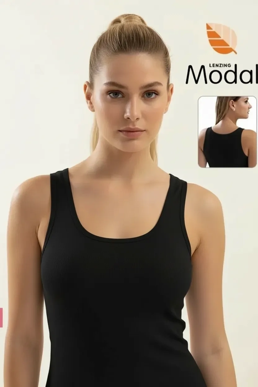 Dorya Modal Kalın Askı Atlet 1071