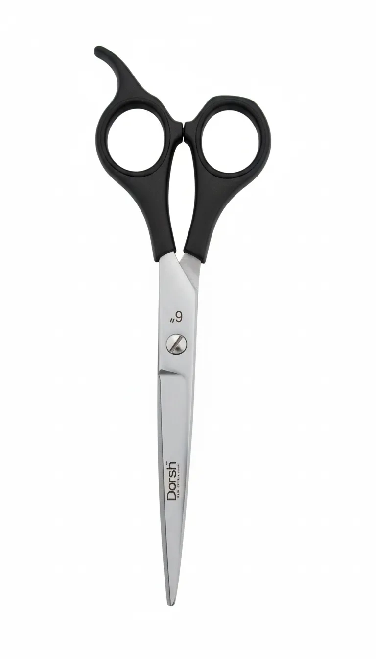 Dorsh Plastik Saplı Profesyonel Berber Makası 6"