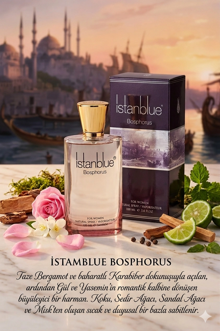 İstanblue EDT Bosphorus Koku 100 Ml Bayan Parfüm