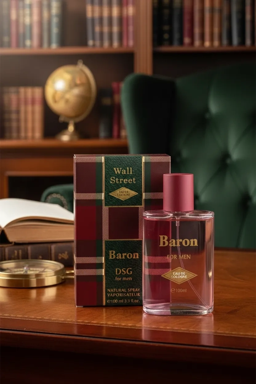 BARON Wall Street DSG , Brown, IVO, NCT 2026 4 lü Erkek EDC Erkek Parfüm Seti 4X 100 ml