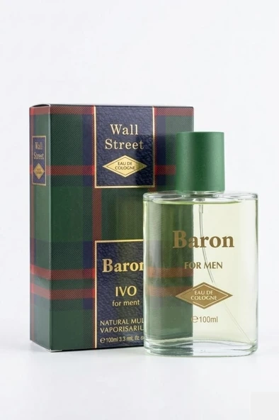 BARON Wall Street DSG , Brown, IVO, NCT 2026 4 lü Erkek EDC Erkek Parfüm Seti 4X 100 ml