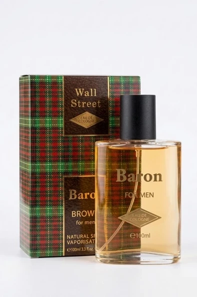 BARON Wall Street DSG , Brown, IVO, NCT 2026 4 lü Erkek EDC Erkek Parfüm Seti 4X 100 ml
