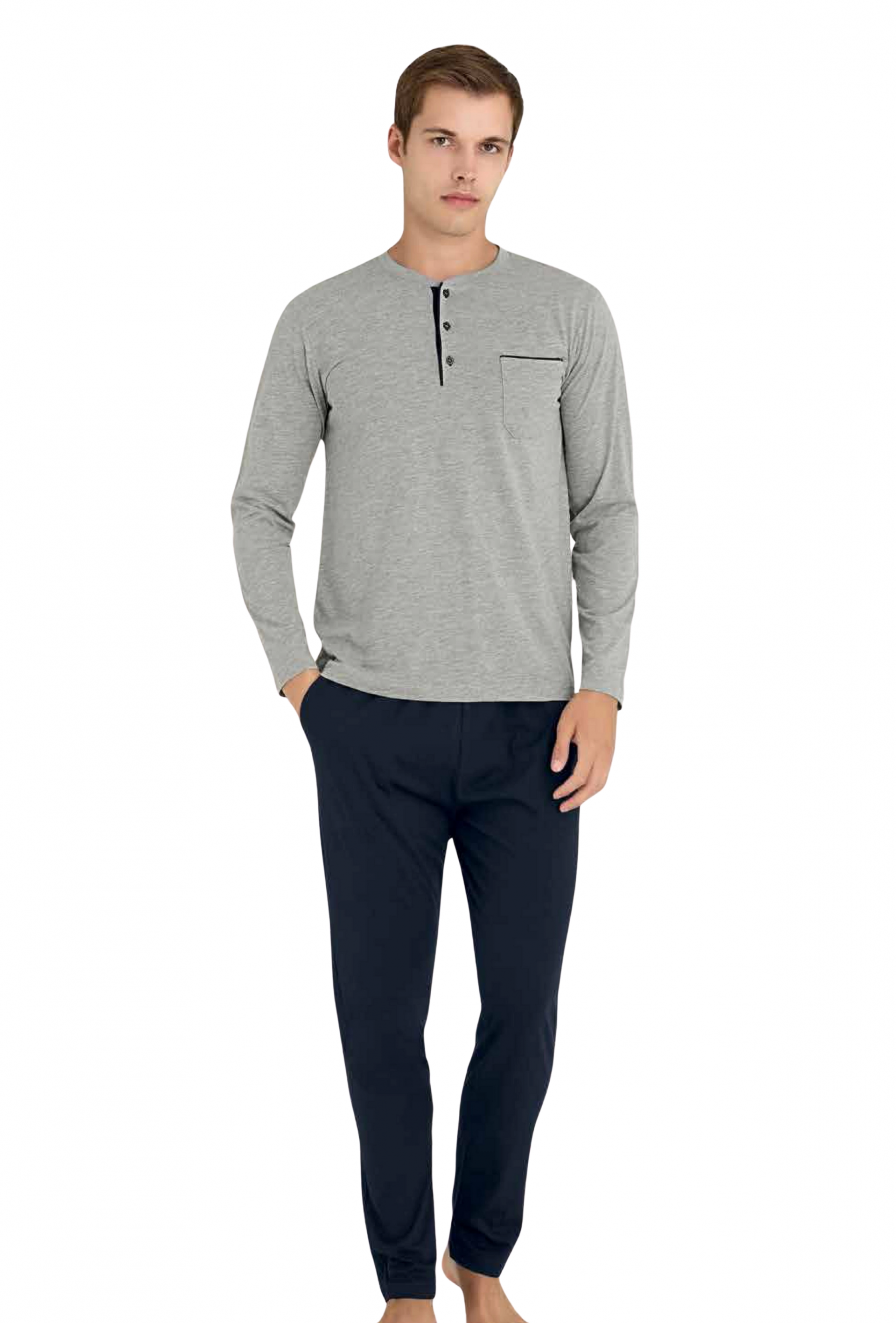 9250 kly midi yaka pijama