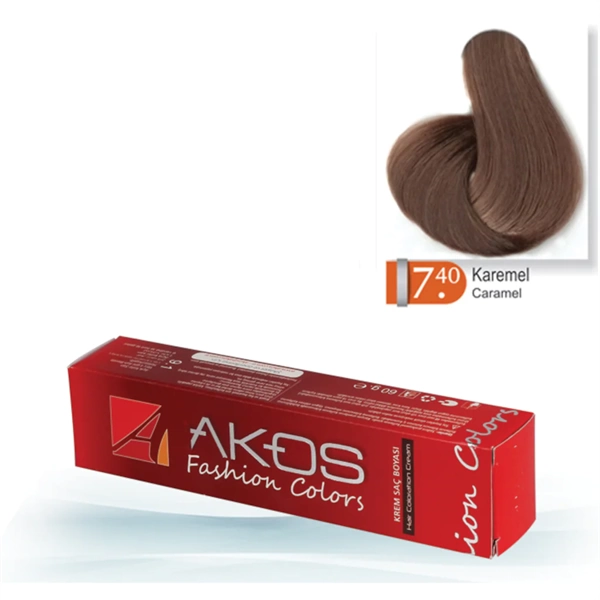 Akos Saç Boyası Karemel 7.40
