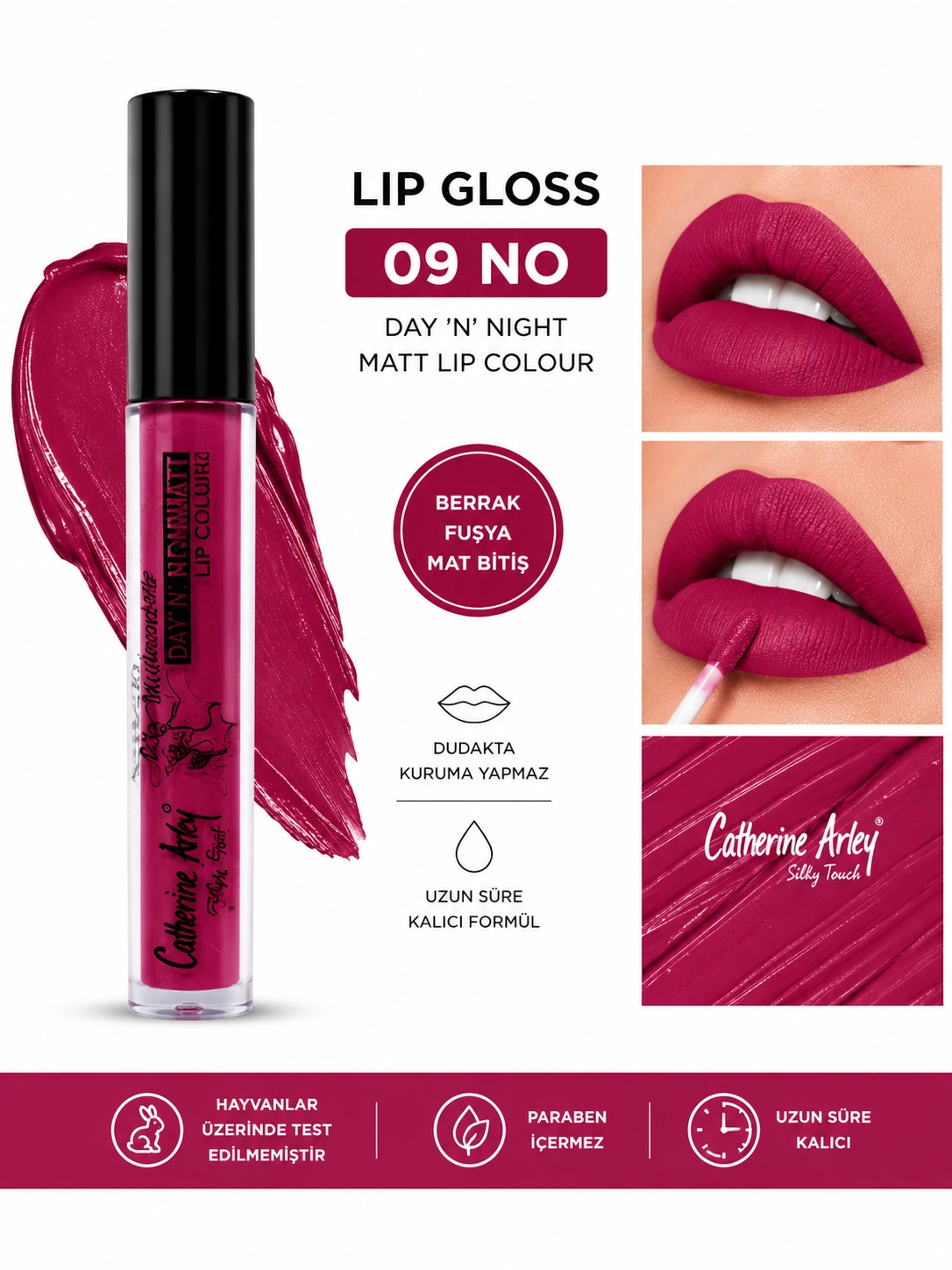 CATHERİNA ARLEY LİP COLORS NO 9