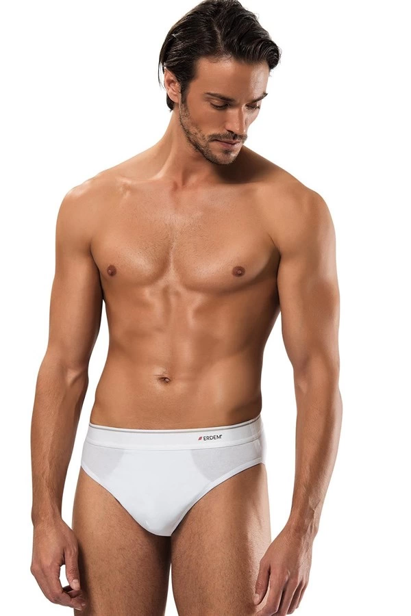 Erdem Erkek Lyc Slip 1340 Beyaz 2XL