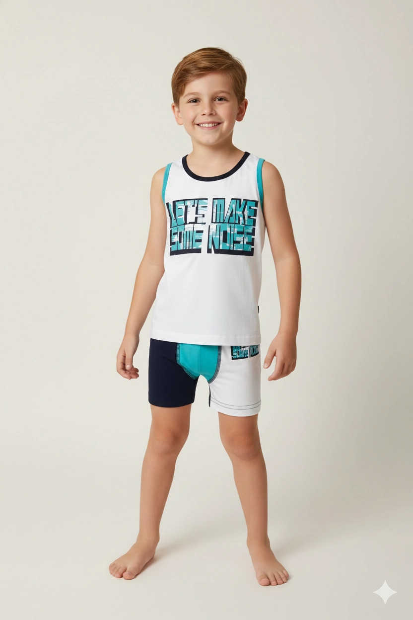 Berrak Erkek Çocuk Boxer Takım 5309