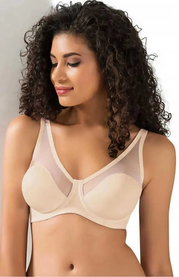 Le Jardin Tül Kaplı Soft C Cup Sütyen 9200