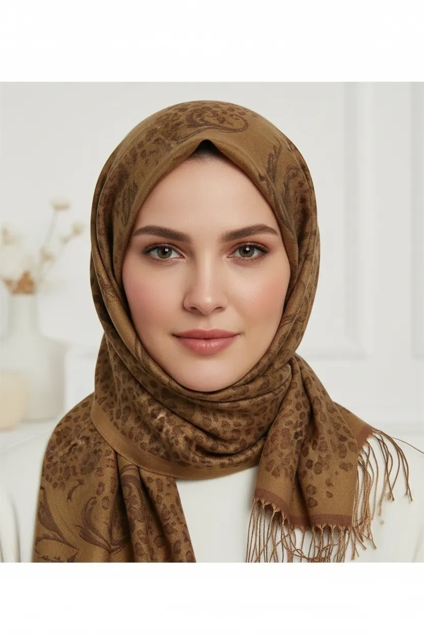 Mısırlı Goblen Şal Desen 5