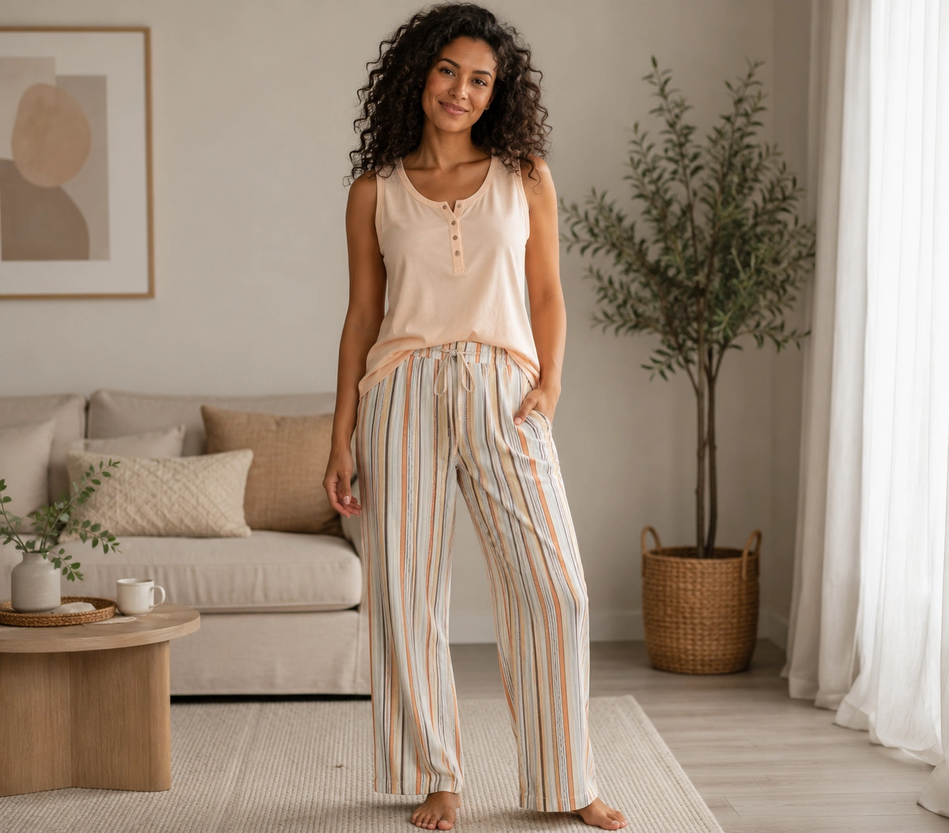Senfoni Bayan  Kısa Kollu Pijama Takımı 5215