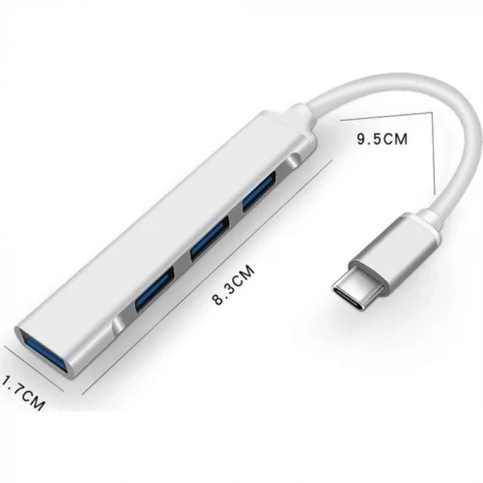 Brs 4 Port USB 3.1 Hub Çevirici Çoğaltıcı Type C Çoklayıcı