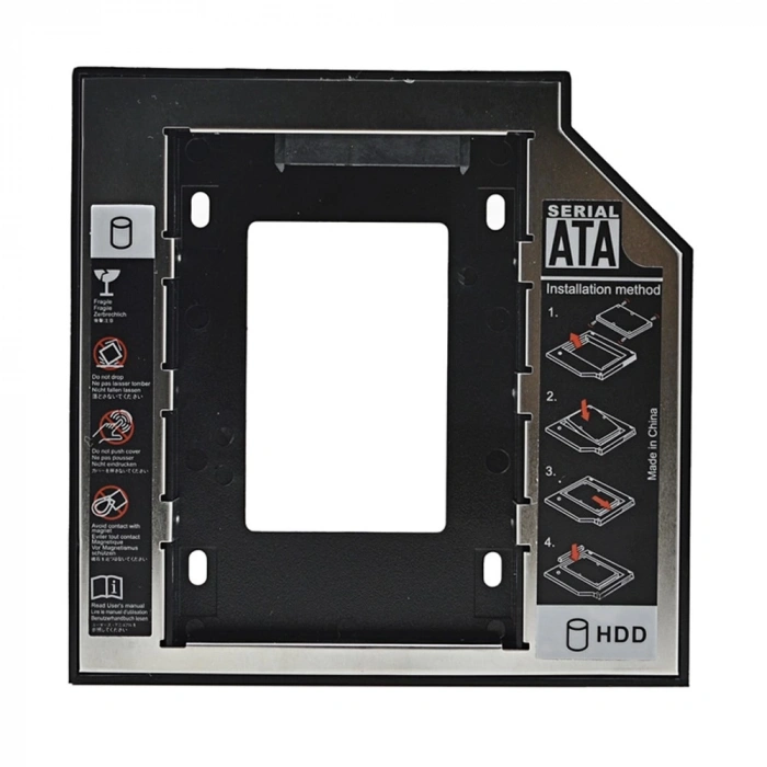 SSD CADDY 12.7 MM DVD TO SSD KIZAK 2 HDD BAĞLAMA