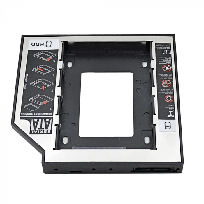 SSD CADDY 12.7 MM DVD TO SSD KIZAK 2 HDD BAĞLAMA