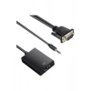 Vga To Hdmı Çevirici Vga + Audio To Hdmı Converter
