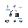 Vga To Hdmı Çevirici Vga + Audio To Hdmı Converter