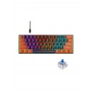 Mini Gaming Mekanik Rgb Klavye Blue Switch - Siyah Kırmızı