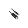 Usb C To Displayport Kablo - Dp 1.2, Thunderbolt 3, 4k 60hz, 2k 165hz, Full Hd