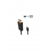 Usb C To Displayport Kablo - Dp 1.2, Thunderbolt 3, 4k 60hz, 2k 165hz, Full Hd