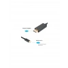 Usb C To Displayport Kablo - Dp 1.2, Thunderbolt 3, 4k 60hz, 2k 165hz, Full Hd