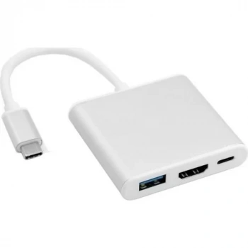 Brs USB 3.1 Type-C To HDMI USB 3.0 Çevirici Dönüştürücü Adaptor