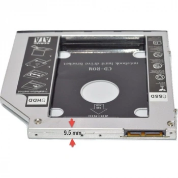 Sata 9.5 Mm Ssd Harddisk Kutusu Kızak