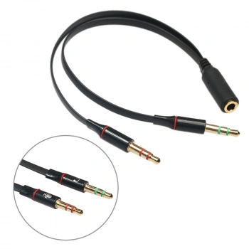 Kulaklık Mikrofon Çevirici Ayırıcı Switch Splitter 3.5mm