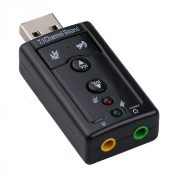Harici Usb 7.1 Kanal Usb 3.5 Mm Jack Dönüştücü Ses Kartı