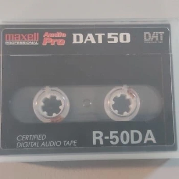 Maxell R-50DA Pro Dat 50 Dijital Ses Kaseti Audio Pro