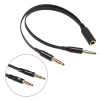 Kulaklık Mikrofon Çevirici Ayırıcı Switch Splitter 3.5mm