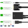 Hadron VGA To HDMI Çevirici + Ses