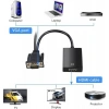 Brs VGA To Hdmı Çevirici VGA Audio - Hdmı Çevirici Kablo