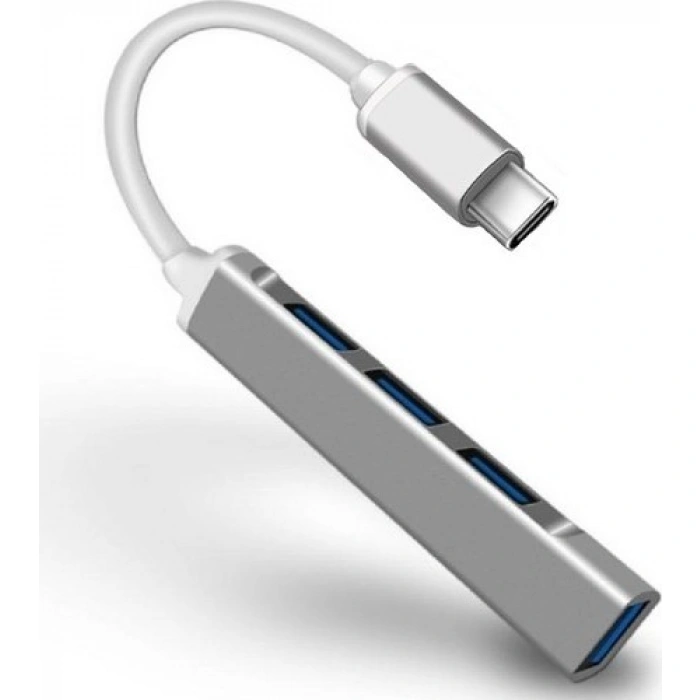 Brs Macbook Uyumlu Type-C To 4* USB 3.0 Splitter 5 Gbps Çevirici Hub Adaptör