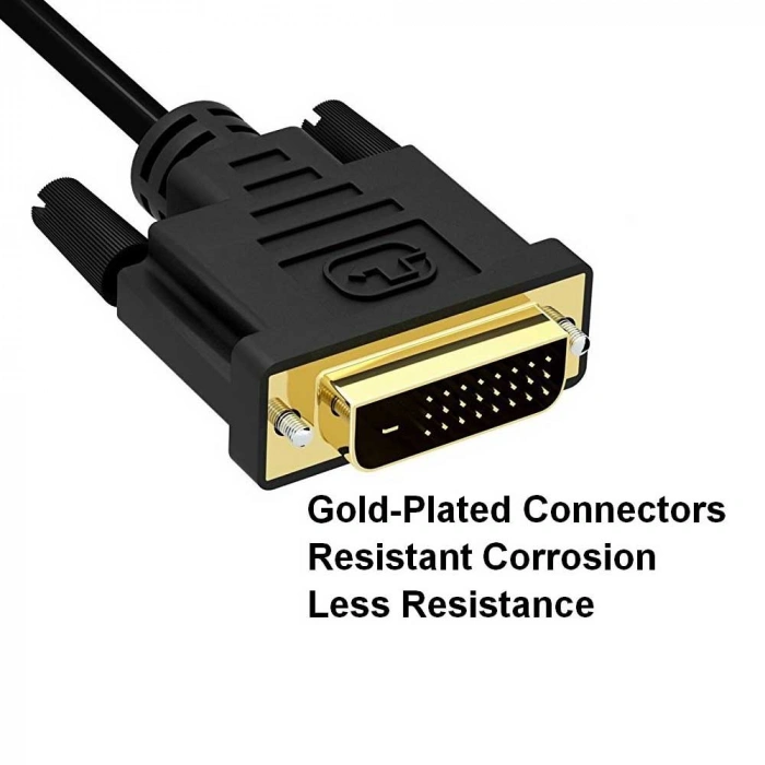 DVI-D to VGA 24+1 Dvi-d dijital - Vga Aktif Dönüştürücü -DVİ ERKEK (24+1) TO VGA DİŞİ DÖNÜŞTÜRÜCÜ