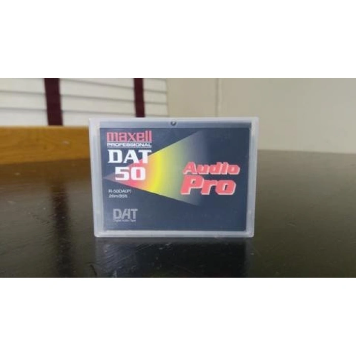 Maxell R-50DA Pro Dat 50 Dijital Ses Kaseti Audio Pro